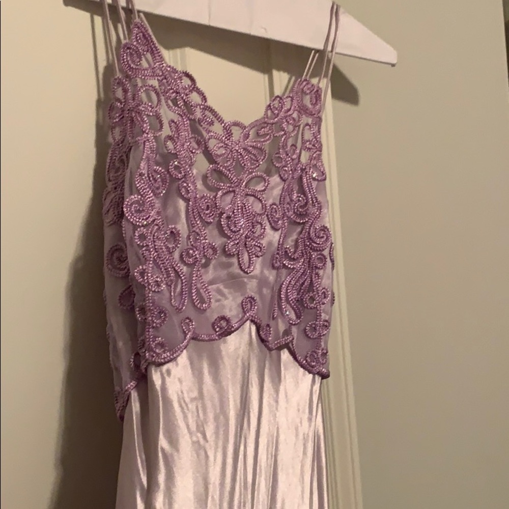 Medium- Lilac formal gown